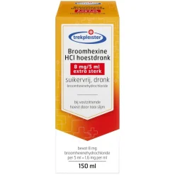 Hot Trekpleister Broomhexine 8mg/5ml Drank