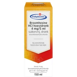 Trekpleister Broomhexine 4mg/5ml Drank