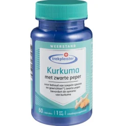 Sale Trekpleister Kurkuma met Zwarte Peper Capsules