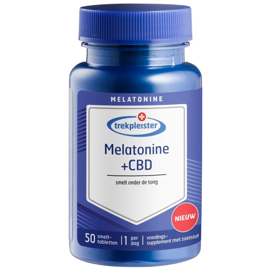 Outlet Trekpleister Melatonine + CBD Smelttabletten