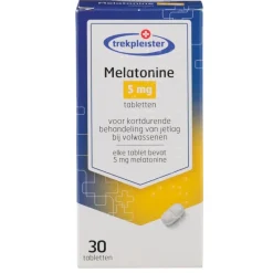 Best Trekpleister Melatonine 5mg Tabletten