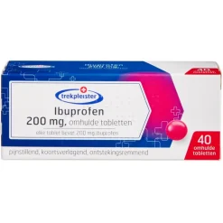 Hot Trekpleister 200mg Ibuprofen Omhulde Tabletten