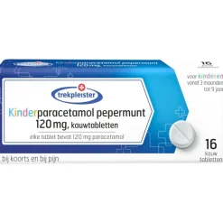 Discount Trekpleister 120mg Kinderparacetamol Kauwtabletten