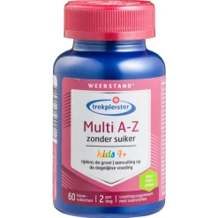 Outlet Trekpleister Multi A-Z Kind 4+ Kauwtabletten