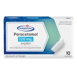 Online Trekpleister Paracetamol 120 Mg Zetpillen