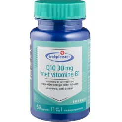 Trekpleister Q10 30 mg met Vitamine B1 Capsules