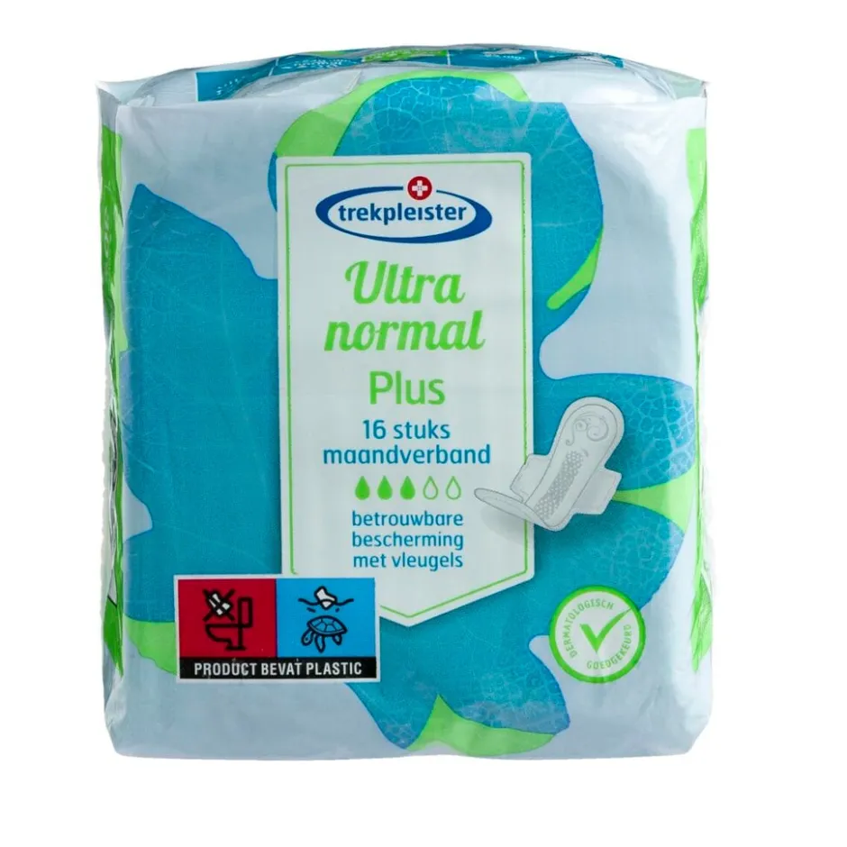 Hot Trekpleister Ultra Normal Plus Maandverband