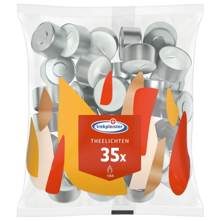 Trekpleister 8-Uurs Theelichten