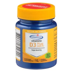 Outlet Trekpleister Vitamine D3 75ug Kauwtabletten