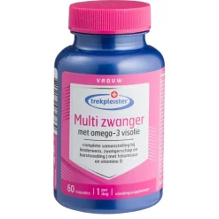 Discount Trekpleister Vrouw Multi Zwanger met Omega-3 Visolie Capsules