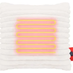 Discount Villa Volance Ribfleece Verwarmd Sierkussen