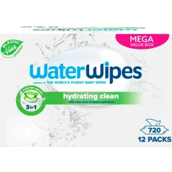 New Waterwipes Hydrating Clean Babydoekjes
