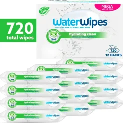 New Waterwipes Hydrating Clean Babydoekjes