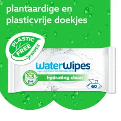 New Waterwipes Hydrating Clean Babydoekjes