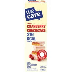 Online WeCare Cranberry Cheesecake Meal Replacement Bars
