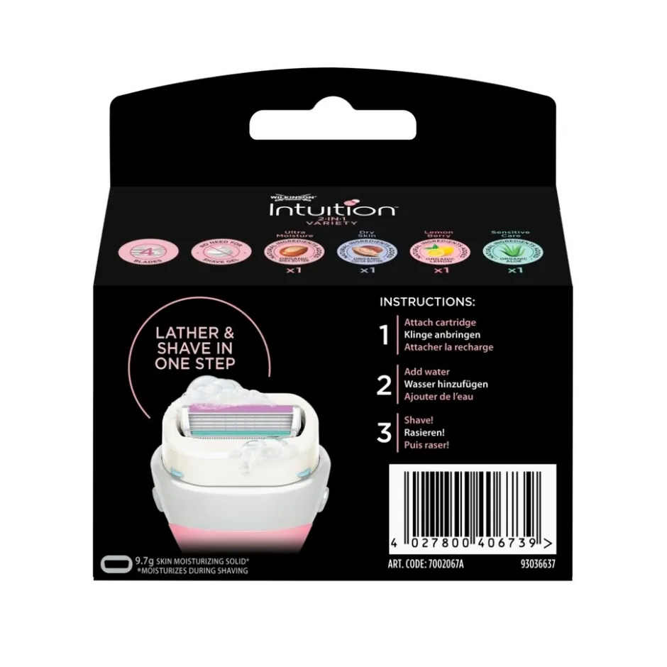 Online Wilkinson Sword Wilkinson Intuition 2-in-1 Variety Navulmesjes