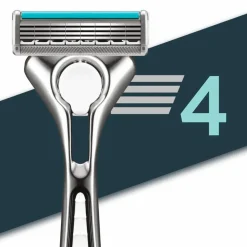 Clearance Wilkinson Sword Quattro Titanium Sensitive Limited Edition Navulmesjes