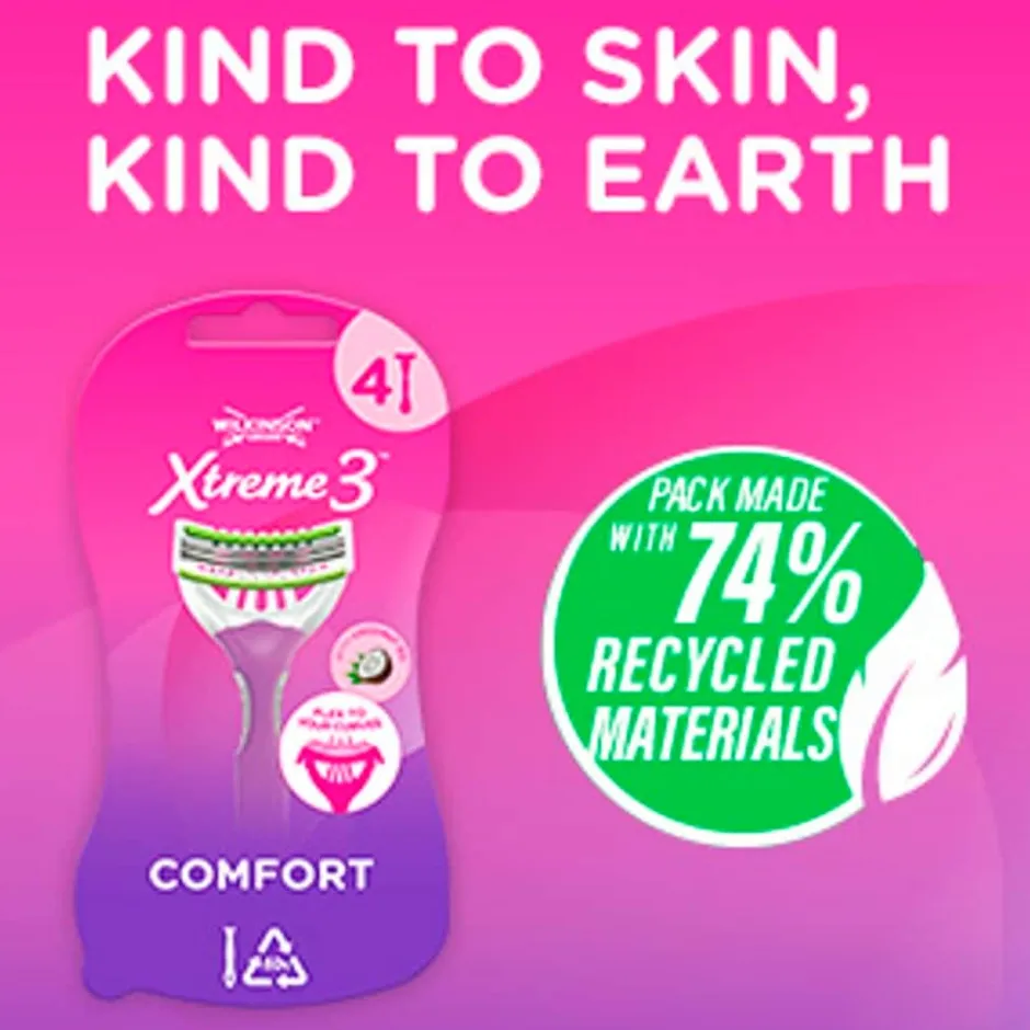 New Wilkinson Sword Xtreme3 Beauty Wegwerpscheermesjes