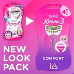 New Wilkinson Sword Xtreme3 Beauty Wegwerpscheermesjes