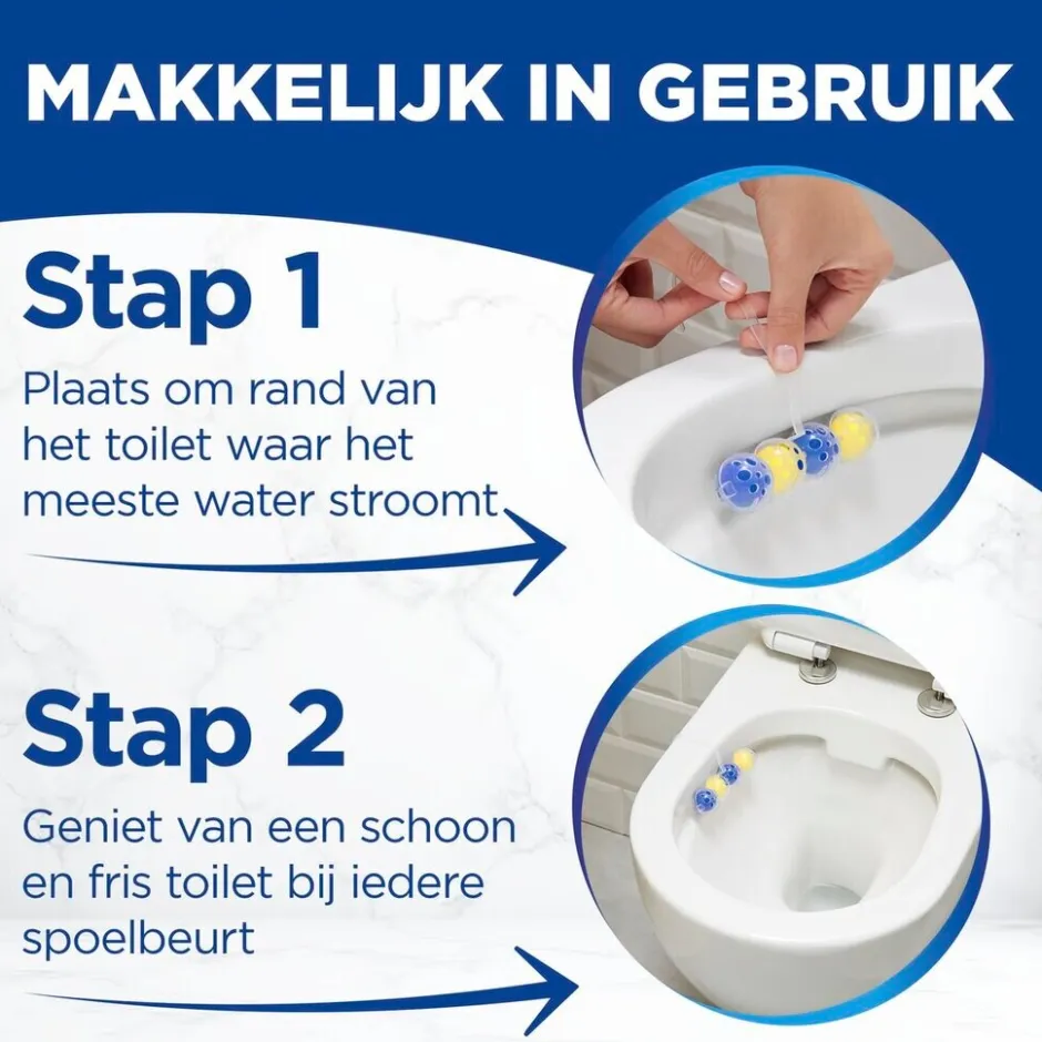 Best Witte Reus Kracht Actief Citrus Toiletblok