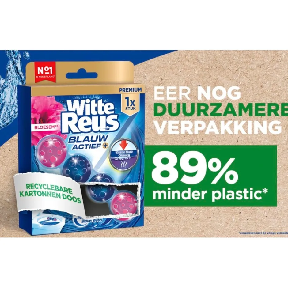 Discount Witte Reus Limited Edition Bloesem Toiletblok