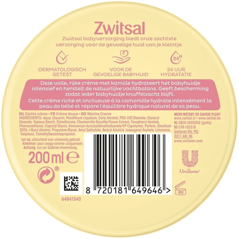 Sale Zwitsal Zachte Crème