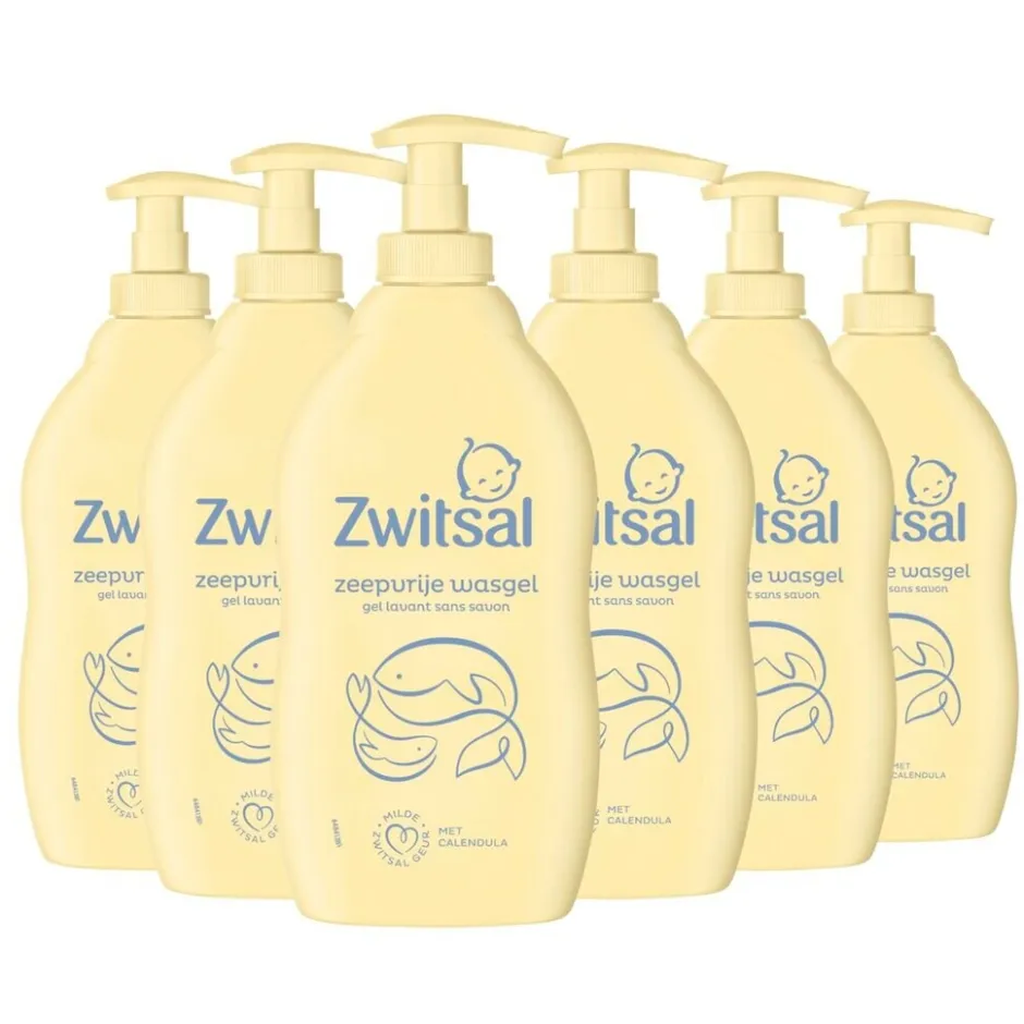 New Zwitsal Zeepvrij Wasgel